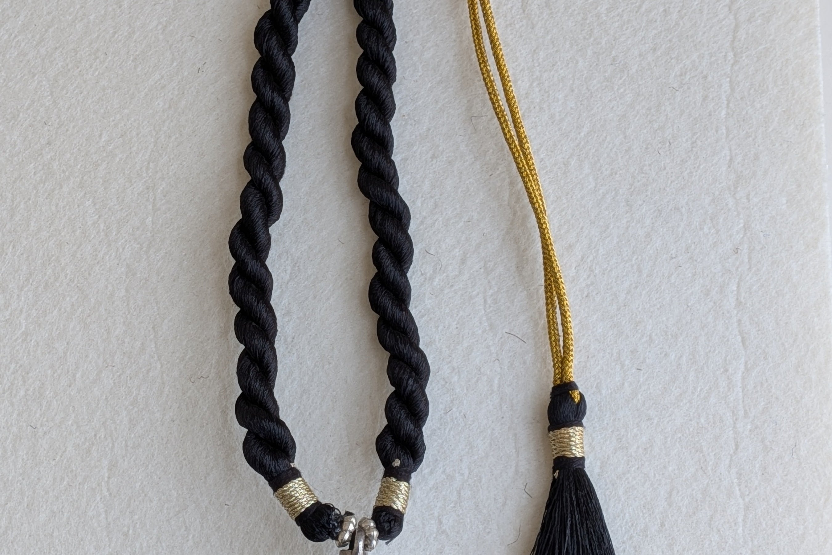 Shankha - Handcrafted Chittai Silver Necklace with Shankha (Conch) Motif Pendant