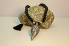 Shankha - Handcrafted Chittai Silver Necklace with Shankha (Conch) Motif Pendant
