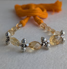 Damini - 925 silver statement choker studded with AAA+ citrene stones