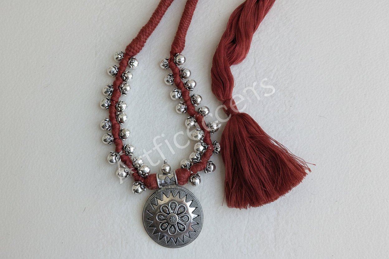 Zara - Gajara Collection - One-of-a-Kind 925 Silver Necklace