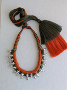 Tiranga - Statement Necklace with 925 Silver