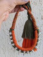 Tiranga - Statement Necklace with 925 Silver